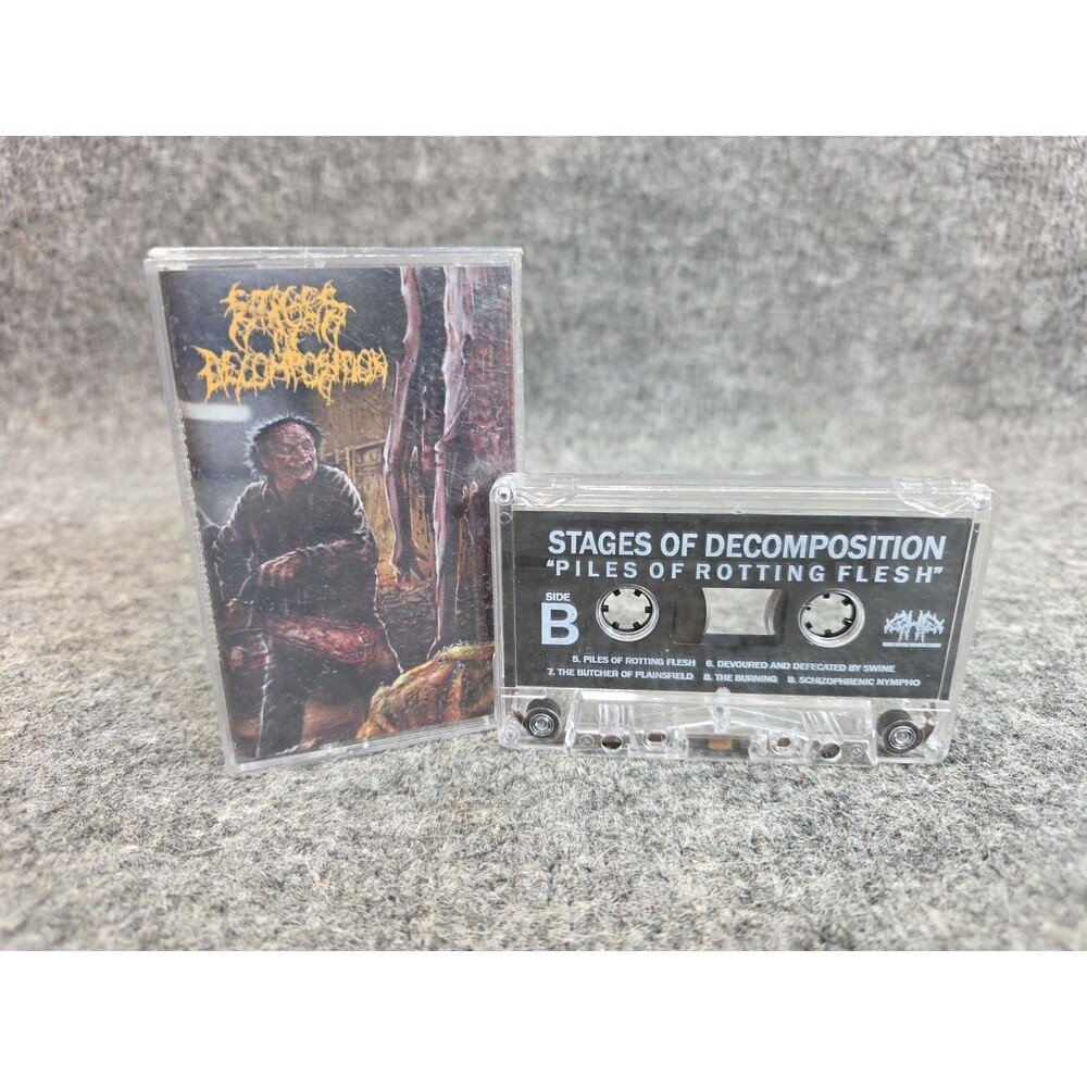 Stages of Decomposition Piles of Rotting Flesh Cassette 2014 Metal Heavy Death